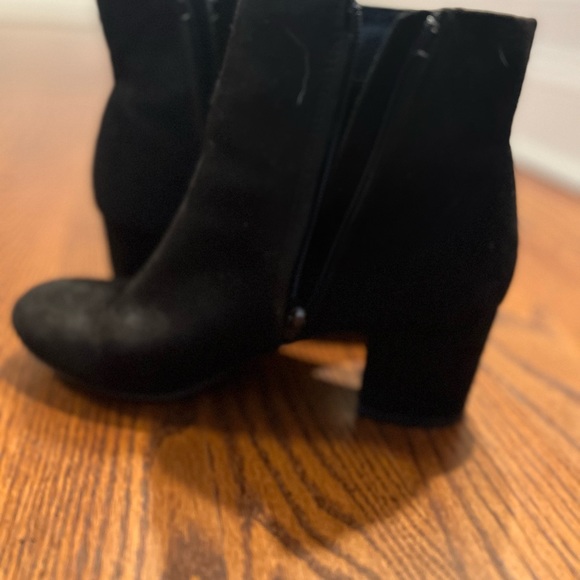 Black suede booties - Picture 5 of 5